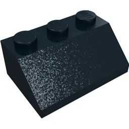Brick Sloped 45° 2 x 3 / Black