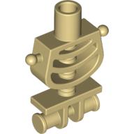 Lego Torso Skeleton [Thin Shoulder Pins] / Tan