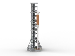 Ares I with launchpad