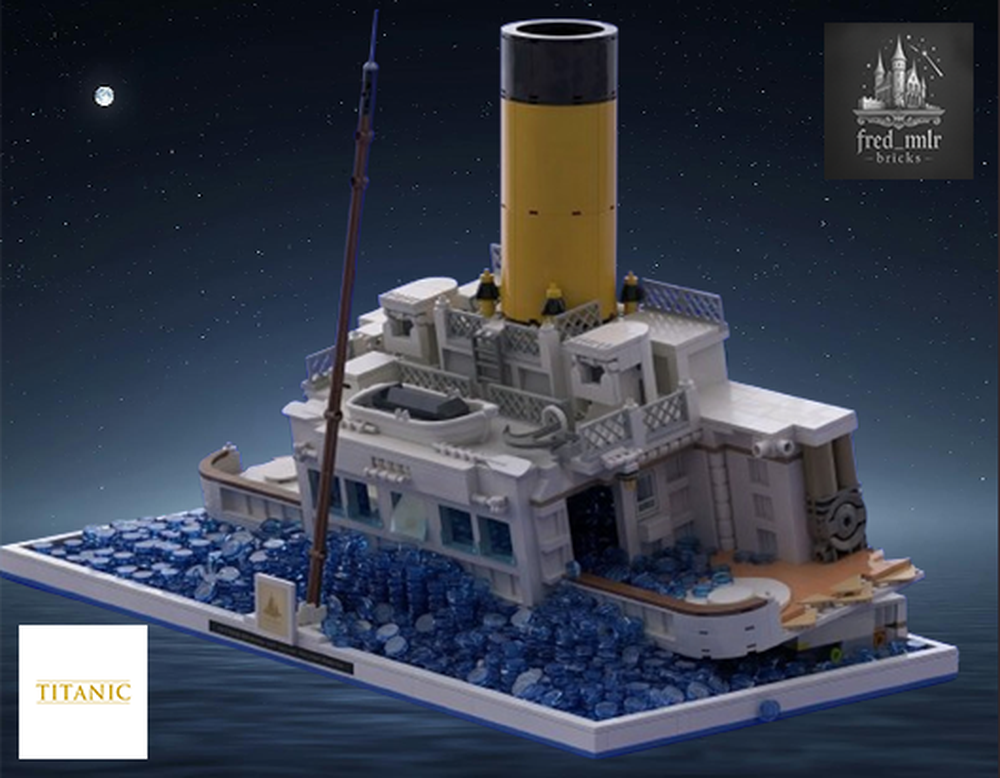 Lego « Commandant Edward J. Smith – 1912 »