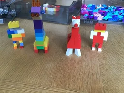 10698 Red dinosaur