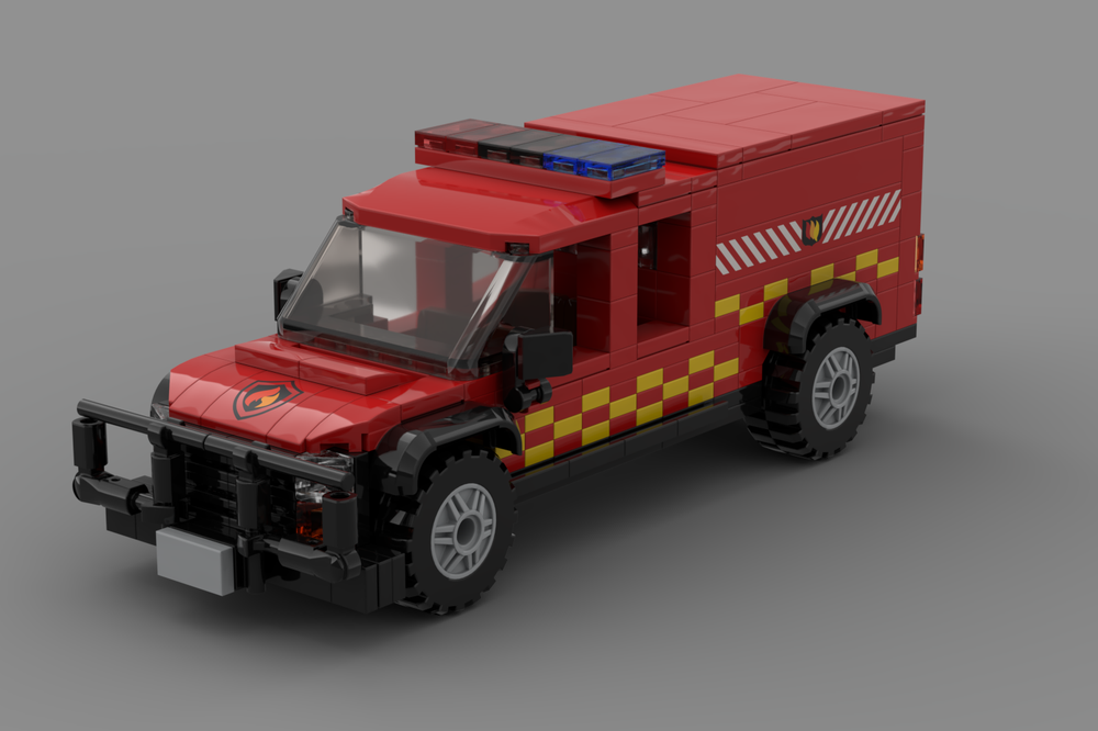 Lego Queensland fire Ute