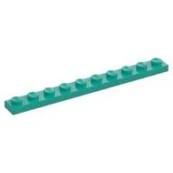 Plate 1 x 10 / Dark Turquoise