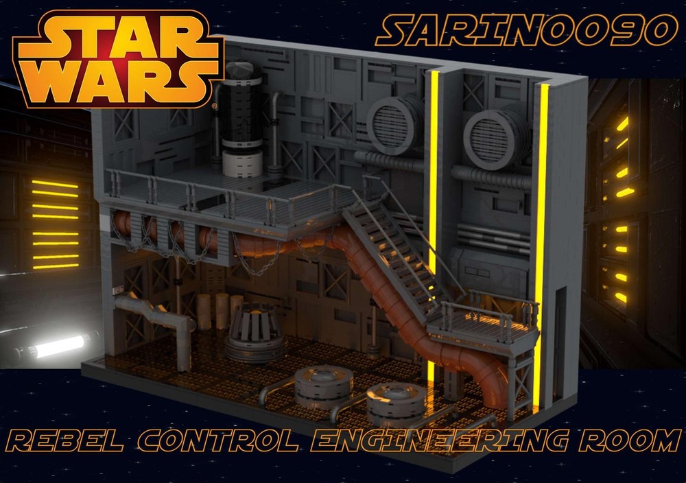 Lego SW - Rebel Control Engineering Room