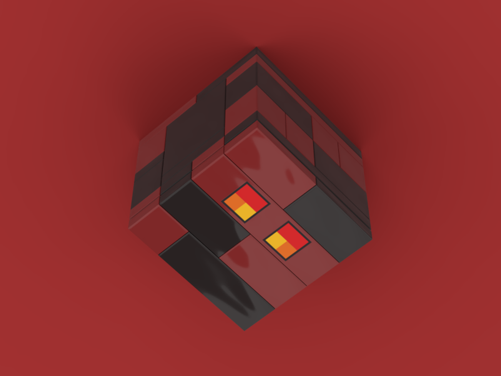 Lego Splittable Magma Cube
