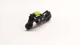 Tiny Lime Motorcycle