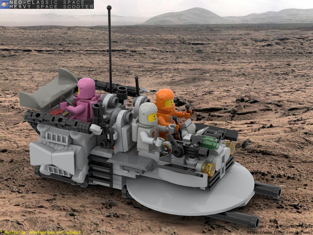 Lego Heavy Space Scooter