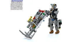 Foldable Armed Backpack Helicopter
