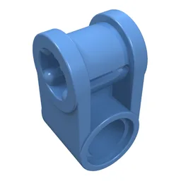 Technic Axle and Pin Connector Perpendicular / Medium Blue