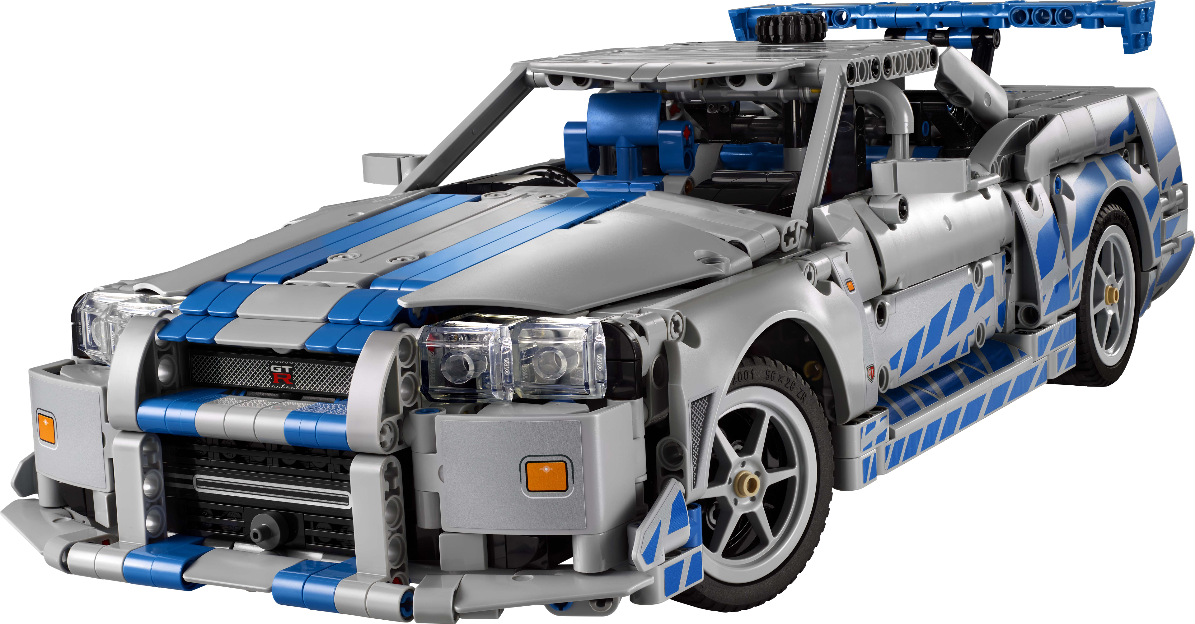 Lego 2 Fast 2 Furious Nissan Skyline GT-R (R34) Car