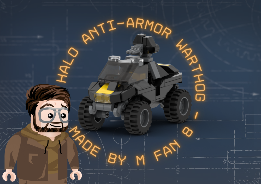 Lego Anti-armor Warthog - Halo game