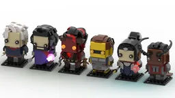 Baldur's Gate 3 Brickheadz Bundle