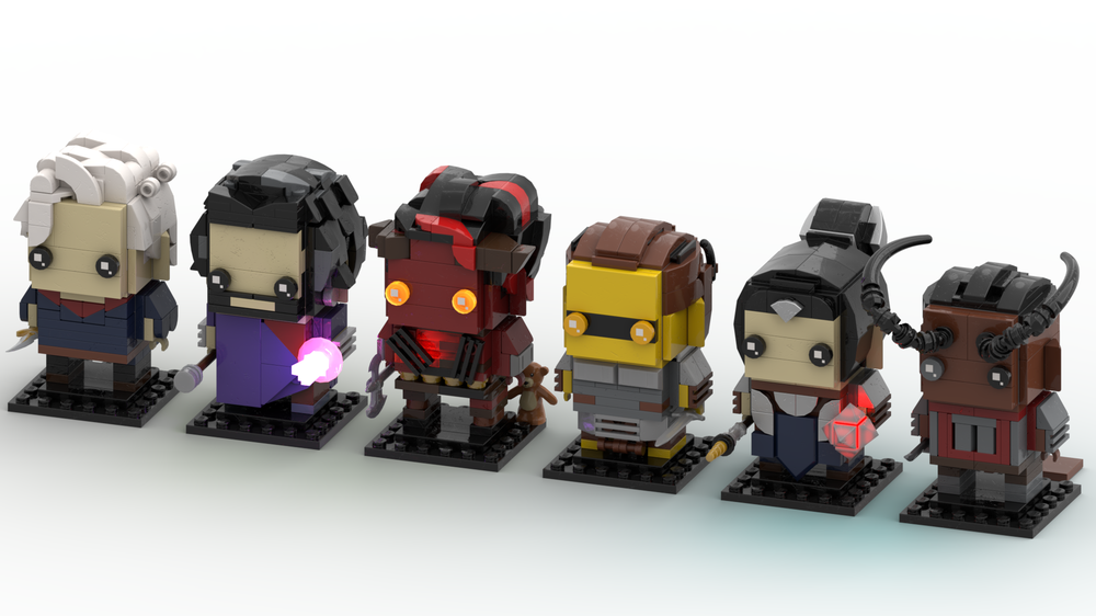 Lego Baldur's Gate 3 Brickheadz Bundle