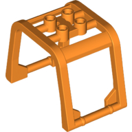 Lego Roll Cage 6 x 4 x 3 1/3 / Orange