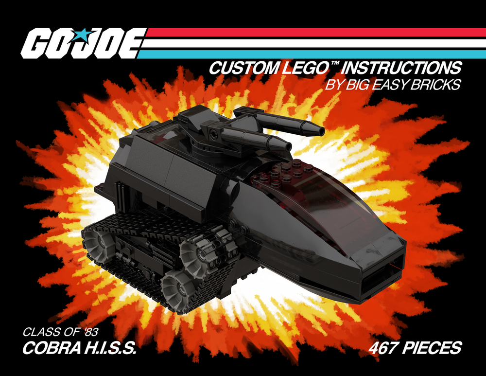 Lego GO Joe - Cobra H.I.S.S.