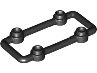Lattice 3 x 6 Module with Studs / Black