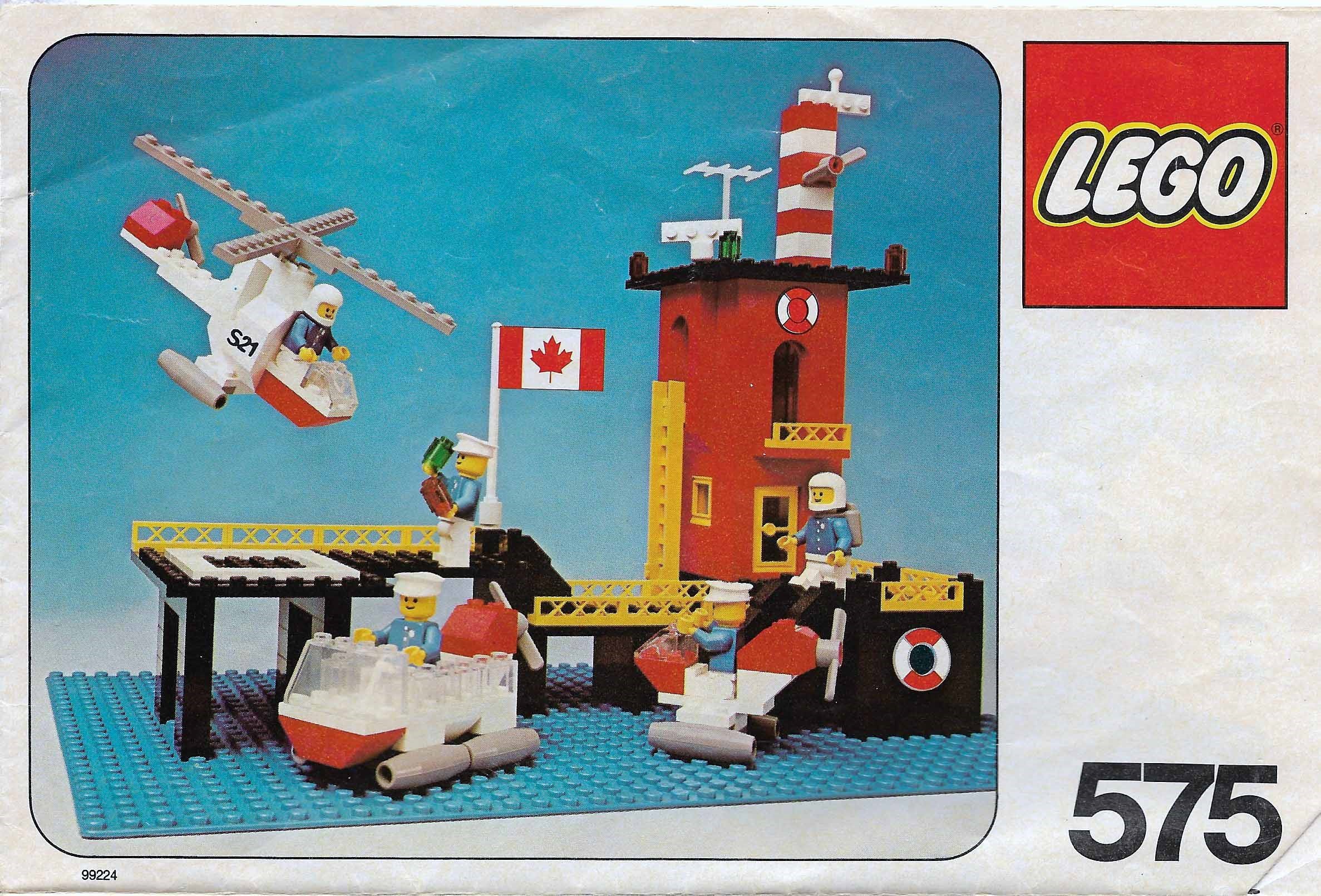 Lego Coast Guard Station (Canadian Edition)