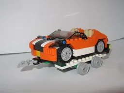 4837 Set Alternative Car Trailer
