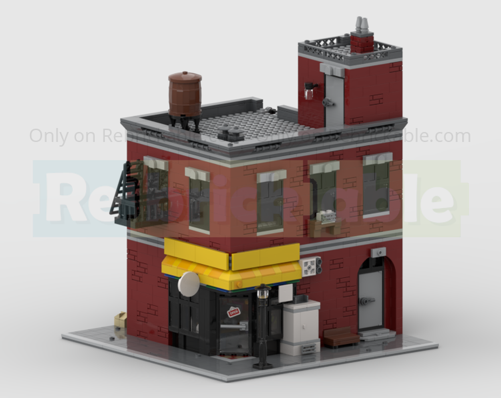 Lego Spider-Verse Bodega & Uncle Aarons Apartment