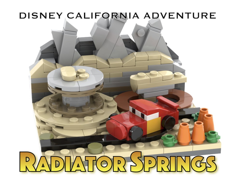 Lego Disney California Adventure Radiator Springs
