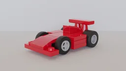 Chibi Modern F1 Car