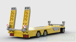 Low loader trailer