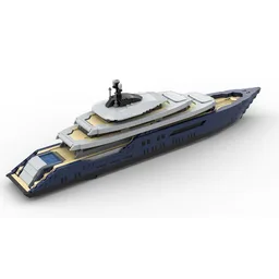 Luxury Yacht (Mini Scale)