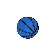 Sports Basketball [Plain] / Blue