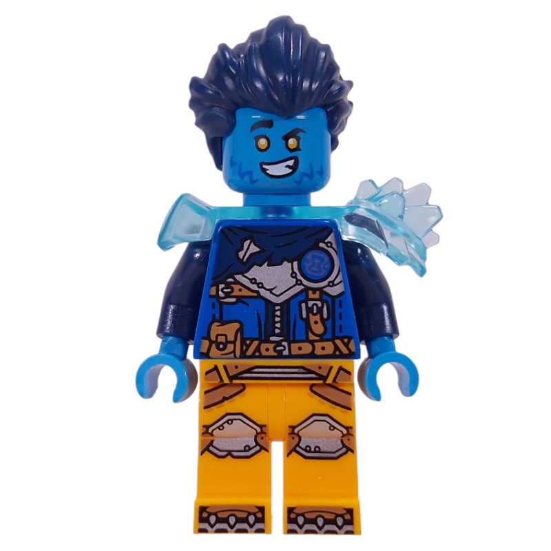 Lego Logan, Trans-Light Blue Shoulder Armor