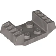Plate Special 2 x 2 with Grills / Pearl Light Gray