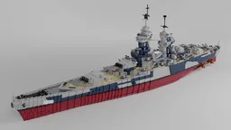 French Battleship Richelieu