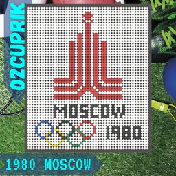 Moscow 1980 Olympic Poster