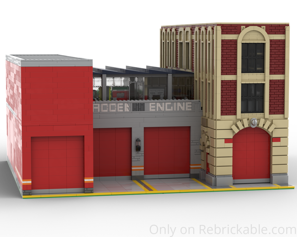 Lego Large Fire Station