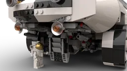 Space Force Lunar Tank with functional cannon