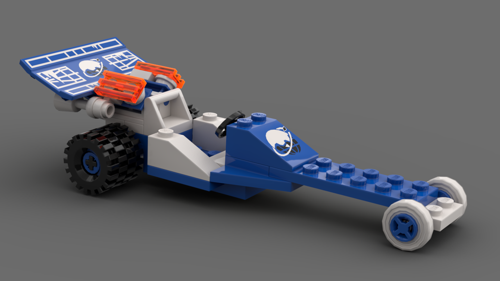 Lego 6526 - Red Line Racer - Ice Planet Color Scheme