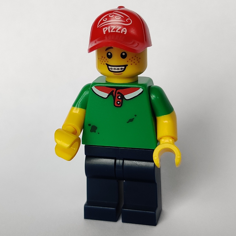 Lego Pizza Delivery Man