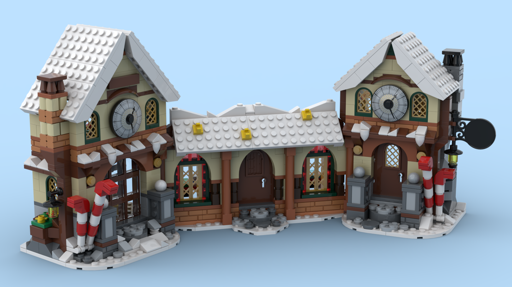 Lego Santa's Extended Workshop