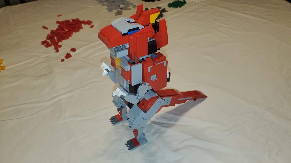 Lego Power Rangers Red Dinozord (Tyrannosaurus)