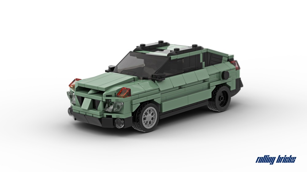 Lego Walter White's Pontiac Aztek from Breaking Bad
