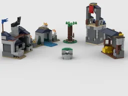 31120 Medieval Castle 3-1 Tower Additional Build