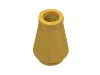 Cone 1 x 1 [No Top Groove] / Bright Light Orange