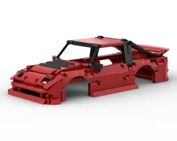 Nissan 240sx red