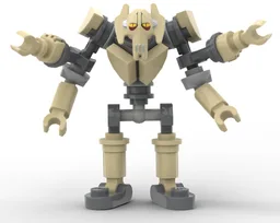 General Grievous V2 ~(tan / 2010v head)