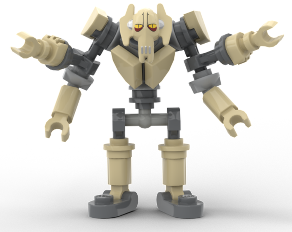 Lego General Grievous V2 ~(tan / 2010v head)