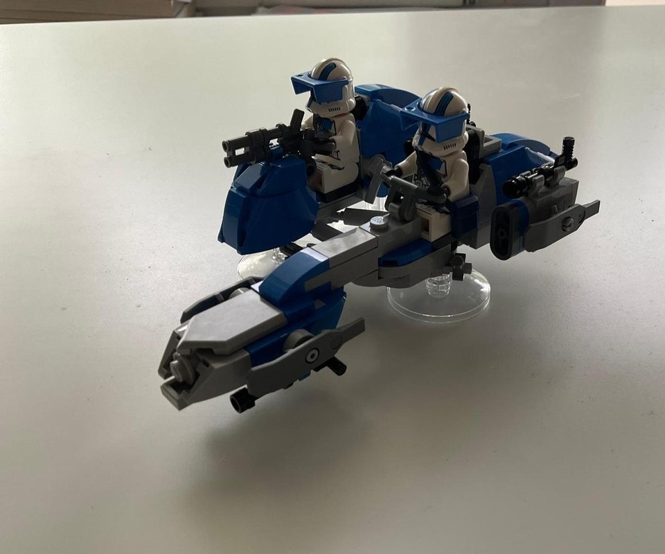 Lego Barc Speeder with sidecar 501st edition