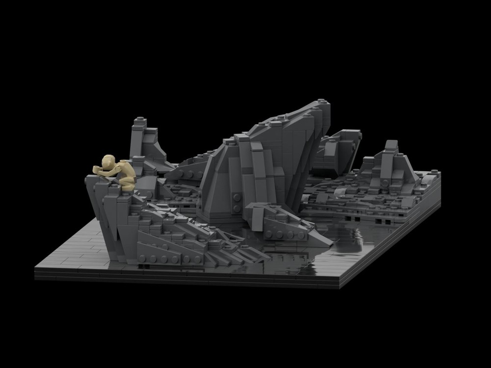 Lego Gollum's Cave - Riddles in the dark