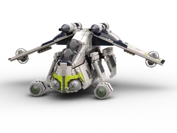 Republic Gunship - CW Plo's Bros (Wolfpack) Version
