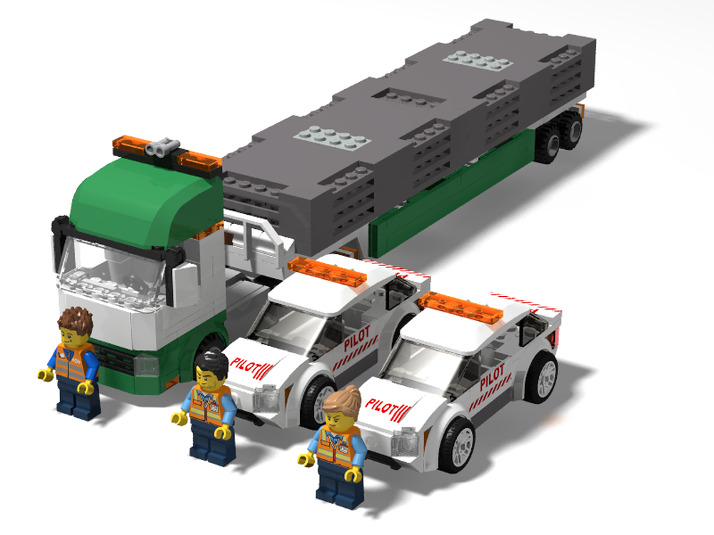 Lego Heavy load cargo truck