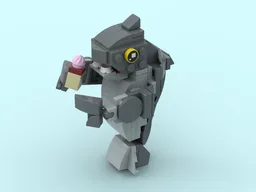 Shark eating cake