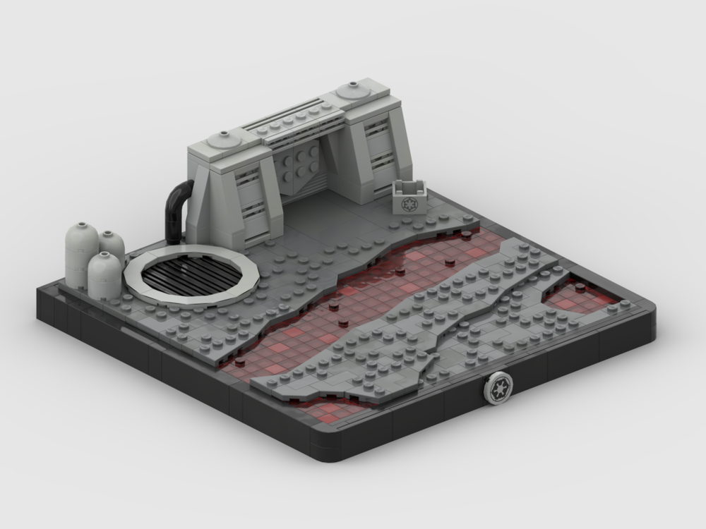 Lego Battle of Sullust Diorama (Battlefront 2015)